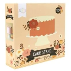 A Little Lovely Cake Stand Wave Vanilla Cream -Silikomart Store a little lovely cake stand wave vanilla cream p15417 53691 image