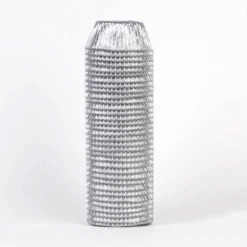 ABPAC Silver Metallic Cupcake Baking Cases - Pack Of 500