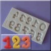 Alphabet Moulds Cartoon Numbers