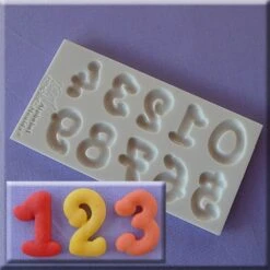 Alphabet Moulds Cartoon Numbers
