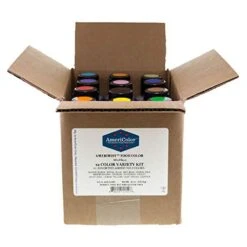 AmeriColor 12 Colour Variety Kit - AmeriMist Airbrush Colouring 4.5oz