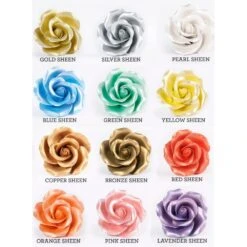 AmeriColor Full Set Of 12 - Sheen AmeriMist Airbrush Colour - 0.65oz Bottles -Silikomart Store americolor full set of 12 sheen amerimist airbrush colour 0 65oz bottles p3427 16056 image