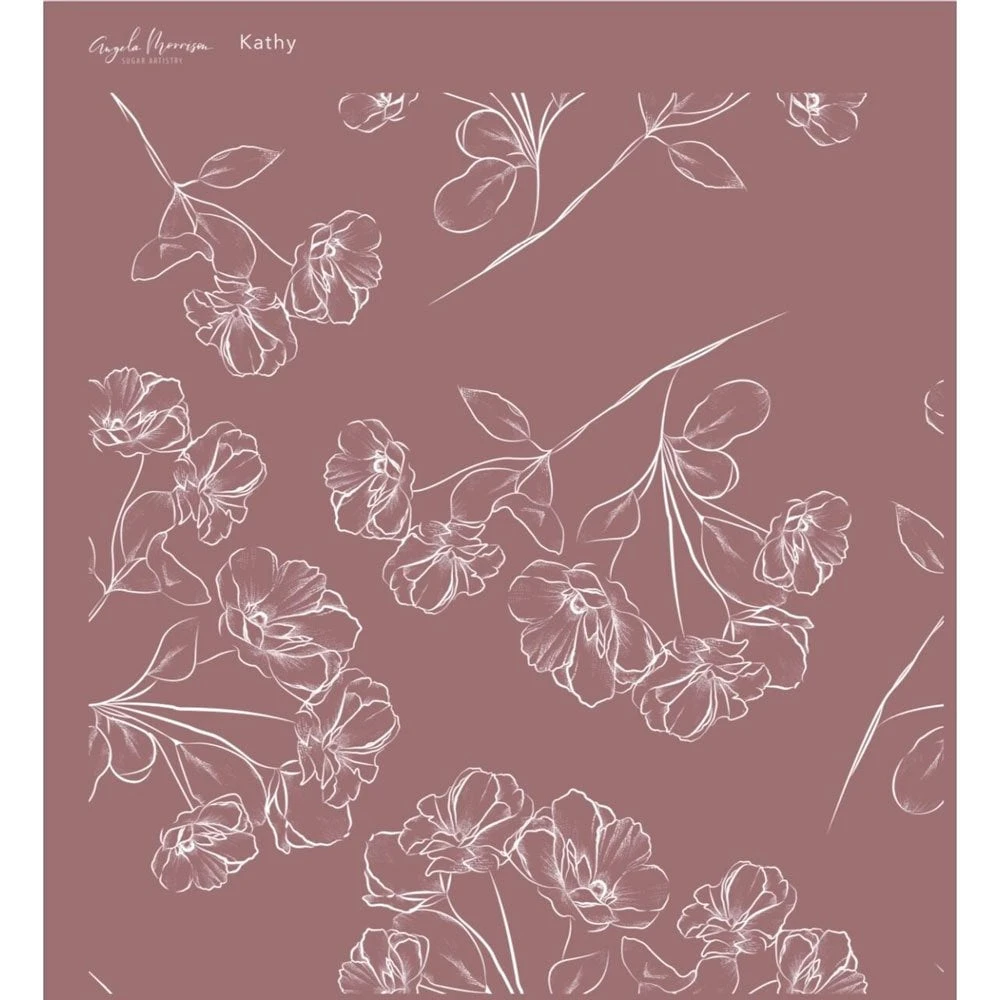 Angela Morrison Kathy - Mesh Stencil Collection 1 Angela Morrison Kathy - Mesh Stencil Collection