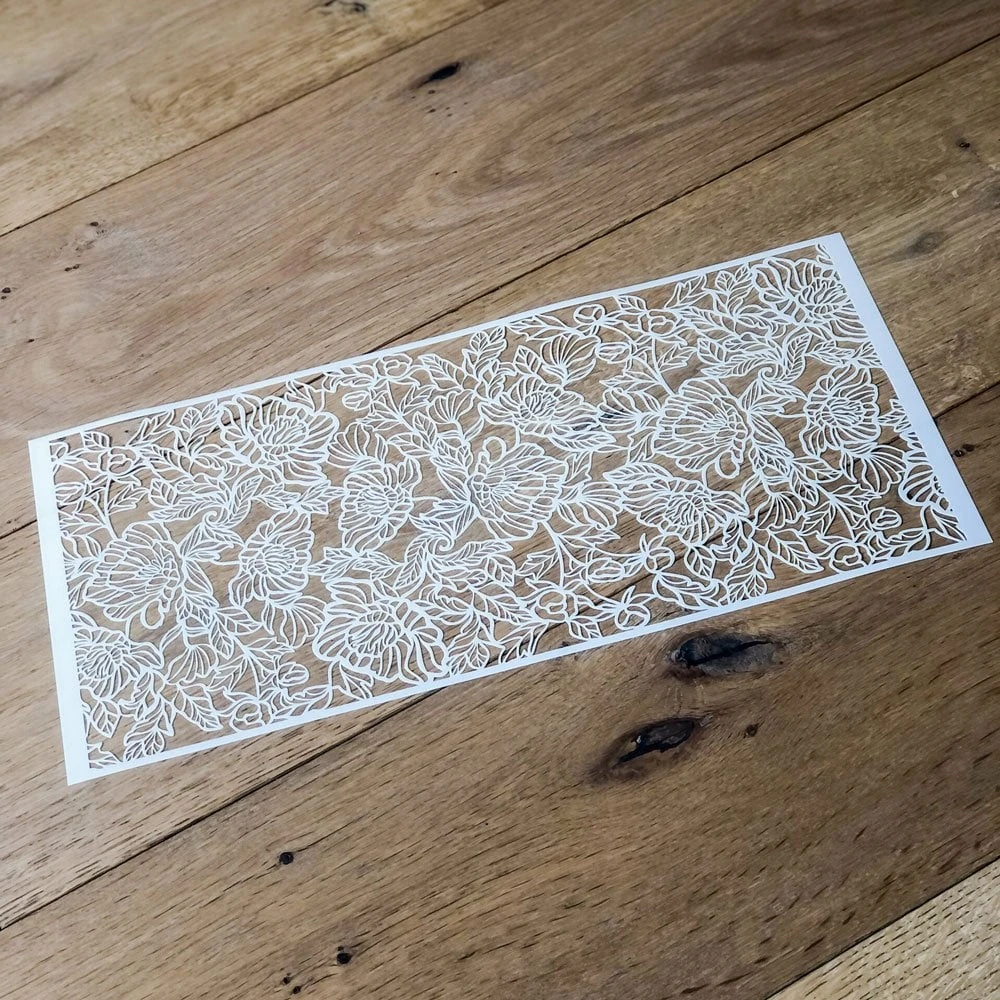 Angela Morrison Violet - Wedding Stencil Collection 3 Angela Morrison Violet - Wedding Stencil Collection - Image 3
