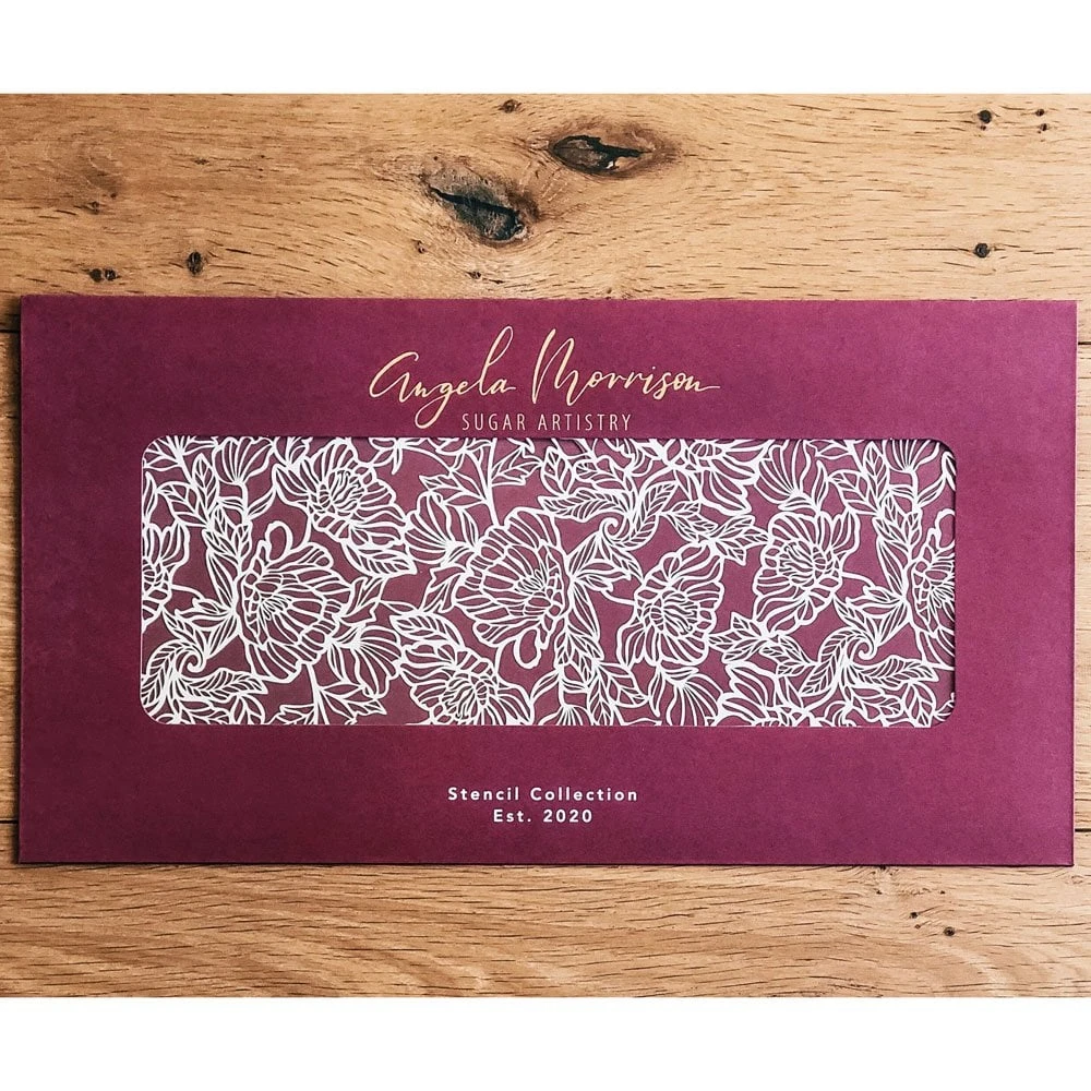 Angela Morrison Violet - Wedding Stencil Collection 4 Angela Morrison Violet - Wedding Stencil Collection - Image 4