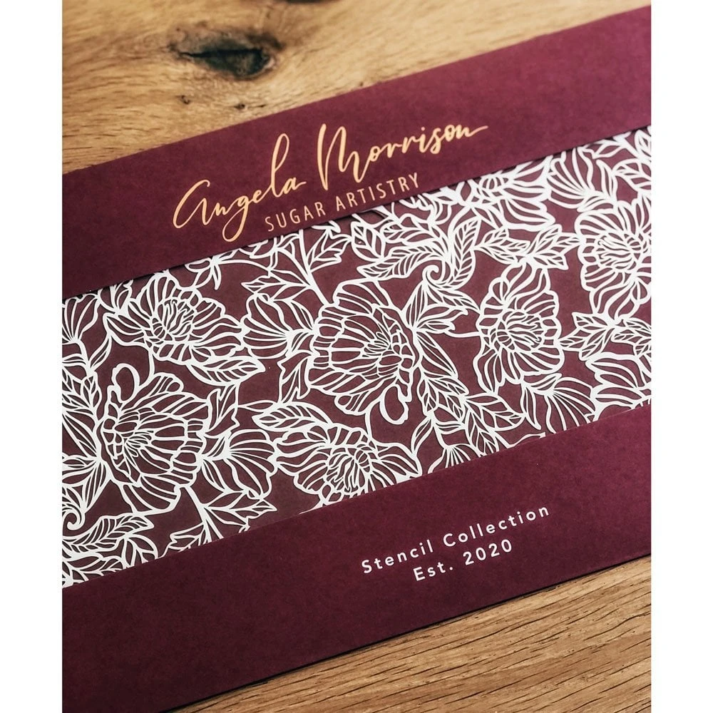 Angela Morrison Violet - Wedding Stencil Collection 5 Angela Morrison Violet - Wedding Stencil Collection - Image 5