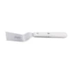 Ateco Stainless Steel Brownie Spatula With White Handle