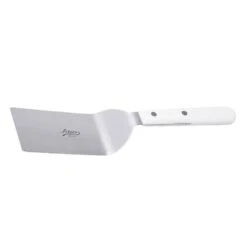 Ateco Stainless Steel Cookie Spatula With White Handle - 6"