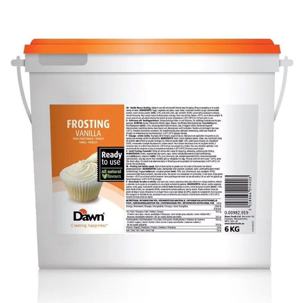 BAKO Select Dawn Vanilla Frosting 6kg 1 BAKO Select Dawn Vanilla Frosting 6kg