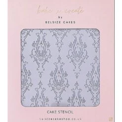 Belsize Cake Stencils Art Nouveau Cake Stencil