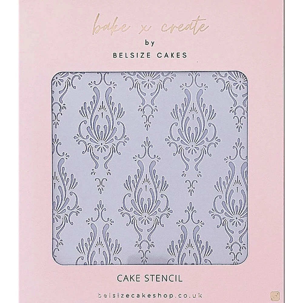 Belsize Cake Stencils Art Nouveau Cake Stencil 1 Belsize Cake Stencils Art Nouveau Cake Stencil