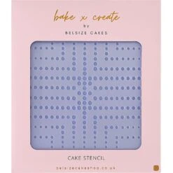 Belsize Cake Stencils Digital Calm Cake Stencil