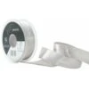 Berisford Ribbon Merry Christmas Silver Double Faced Satin Ribbon 20 Meters - 25mm X 20M