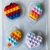 BWB Premium Simple Chocolate Mould - Fun Pop It 2