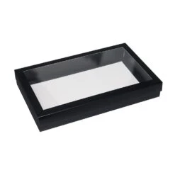 Cake Craft Company Black Deluxe Treat Boxes With Window