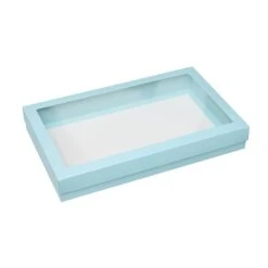 Cake Craft Company Blue Deluxe Treat Boxes With Window