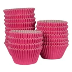 Cake Craft Company Hot Pink - Professional Quality Cupcake Cases, Bulk Pack Of 500