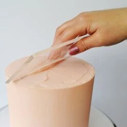 Cake Craft Company Professional Acrylic Deluxe Cake Scraper -Silikomart Store cake craft company professional acrylic deluxe cake scraper p12954 44962 image