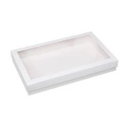 Silikomart Store 38 Cake Craft Company White Deluxe Treat Boxes With Window