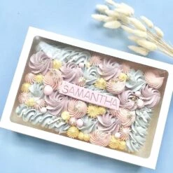 Silikomart Store -Silikomart Store cake craft company white deluxe treat boxes with window p16840 65413 image