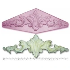 Cake Craft Moulds Scrolls #1 Large Silicone Mould
