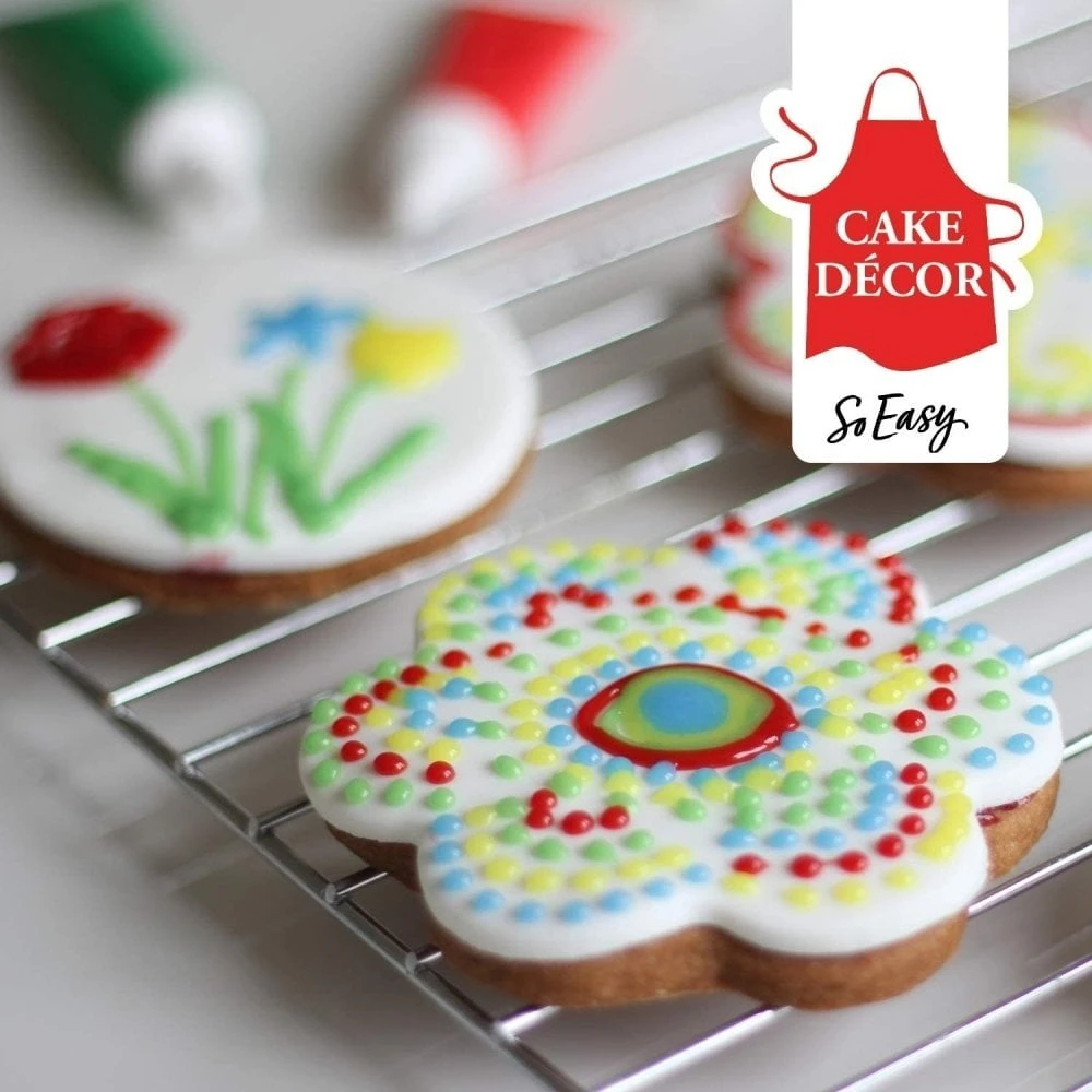 Cake Decor Writing Icing Multi-Coloured -18pcs 2 Cake Decor Writing Icing Multi-Coloured -18pcs - Image 2