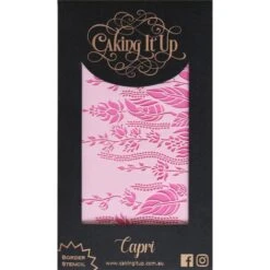 Caking It Up Capri - Cake Stencil By Karen Reeves