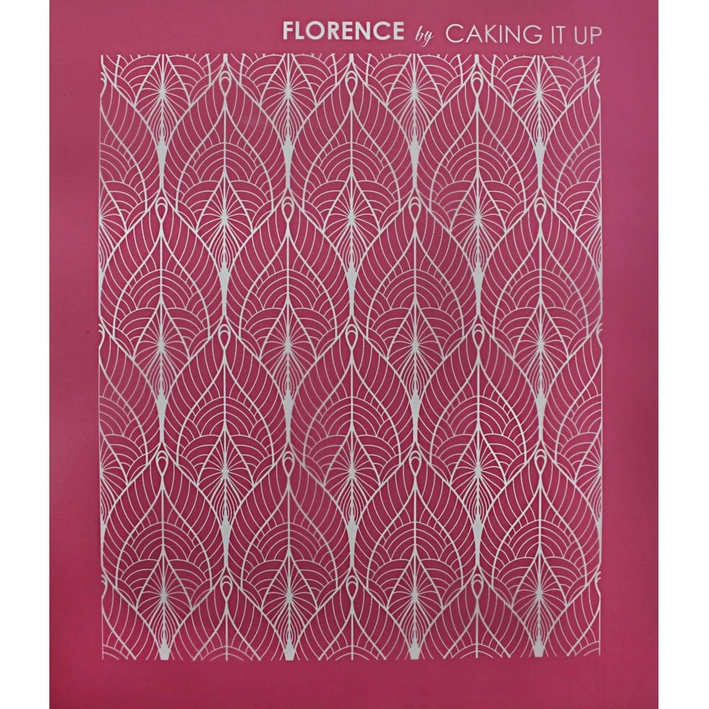 Caking It Up FLORENCE Mesh Cake Stencil By Karen Reeves 4 Caking It Up FLORENCE Mesh Cake Stencil By Karen Reeves - Image 4