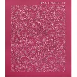 Caking It Up IVY Mesh Cake Stencil By Karen Reeves -Silikomart Store caking it up ivy mesh cake stencil by karen reeves p11090 40519 image