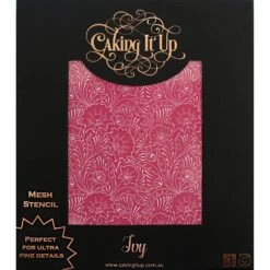 Caking It Up IVY Mesh Cake Stencil By Karen Reeves -Silikomart Store caking it up ivy mesh cake stencil by karen reeves p11090 40522 image