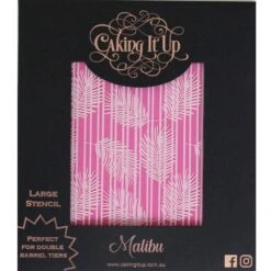 Caking It Up Malibu - Cake Stencil By Karen Reeves