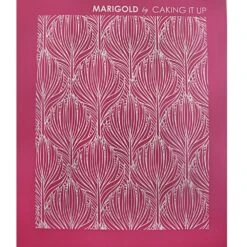 Caking It Up MARIGOLD Mesh Cake Stencil By Karen Reeves -Silikomart Store caking it up marigold mesh cake stencil by karen reeves p11093 40545 image