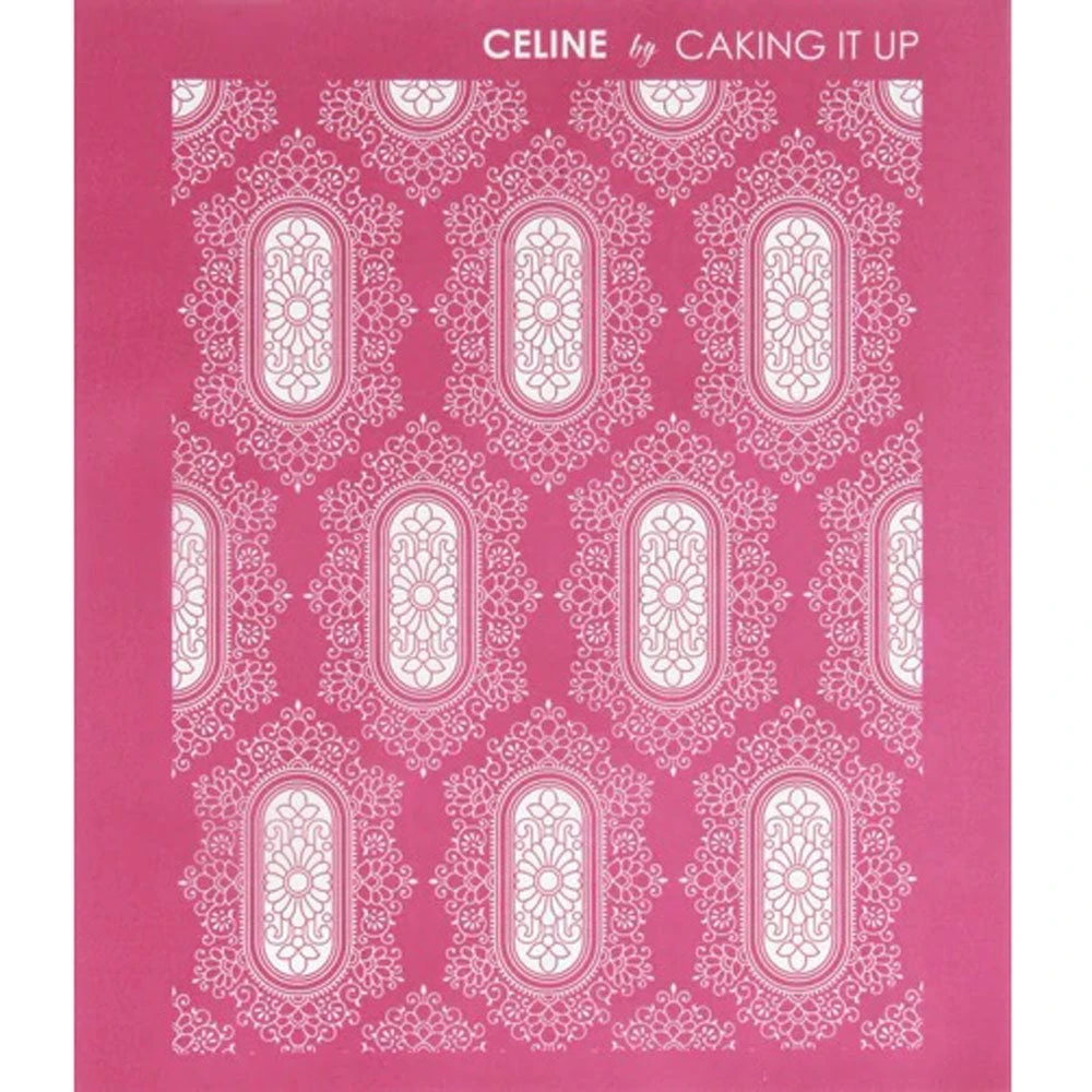 Caking It Up Mesh Stencil - Celine 3 Caking It Up Mesh Stencil - Celine - Image 3