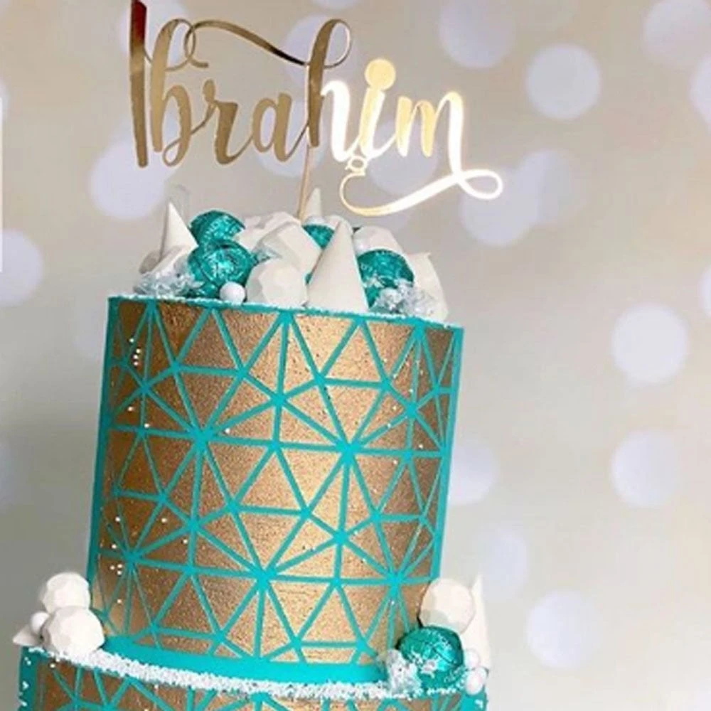 Caking It Up RUBY - Cake Stencil By Karen Reeves 5 Caking It Up RUBY - Cake Stencil By Karen Reeves - Image 5