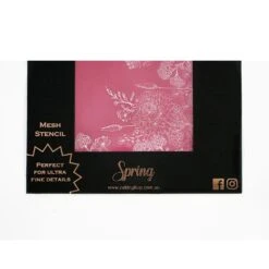 Caking It Up SPRING Mesh Cake Stencil By Karen Reeves -Silikomart Store caking it up spring mesh cake stencil by karen reeves p11095 40563 image