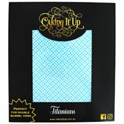 Caking It Up TITANIUM - Cake Stencil By Karen Reeves