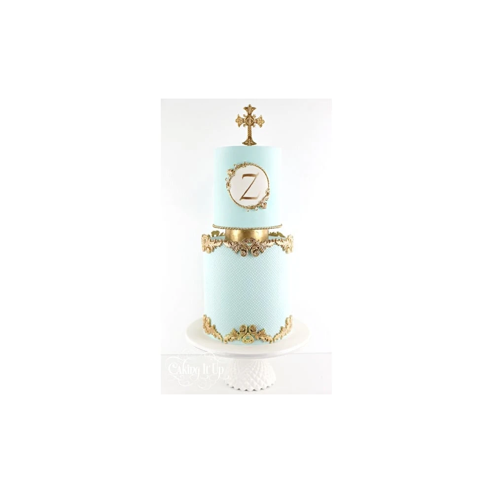 Caking It Up TITANIUM - Cake Stencil By Karen Reeves 3 Caking It Up TITANIUM - Cake Stencil By Karen Reeves - Image 3