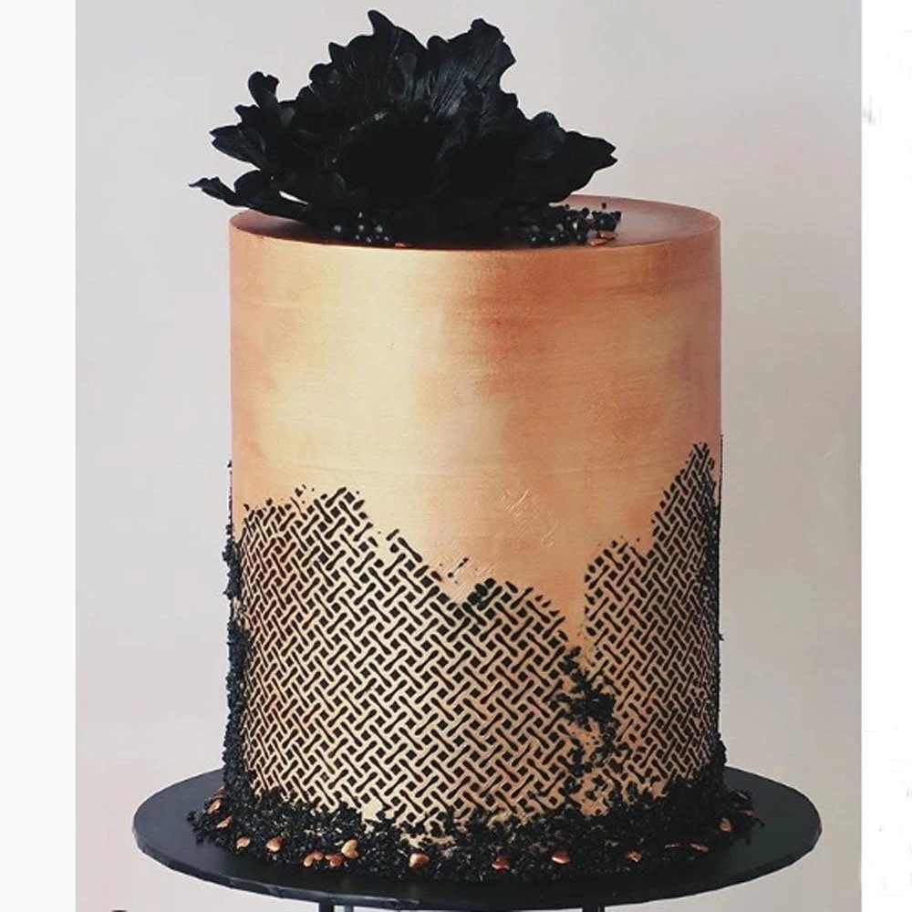 Caking It Up TITANIUM - Cake Stencil By Karen Reeves 5 Caking It Up TITANIUM - Cake Stencil By Karen Reeves - Image 5