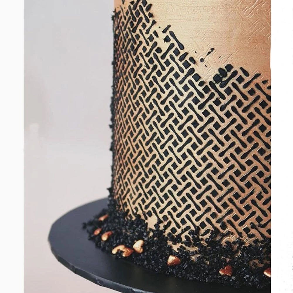 Caking It Up TITANIUM - Cake Stencil By Karen Reeves 6 Caking It Up TITANIUM - Cake Stencil By Karen Reeves - Image 6