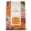 Callebaut Orange Coloured Cocoa Butter Based Confectionery Callets - 2.5kg