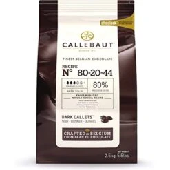 Callebaut POWER80 Dark Couveture Chocolate Callets 80% - 2.5kg