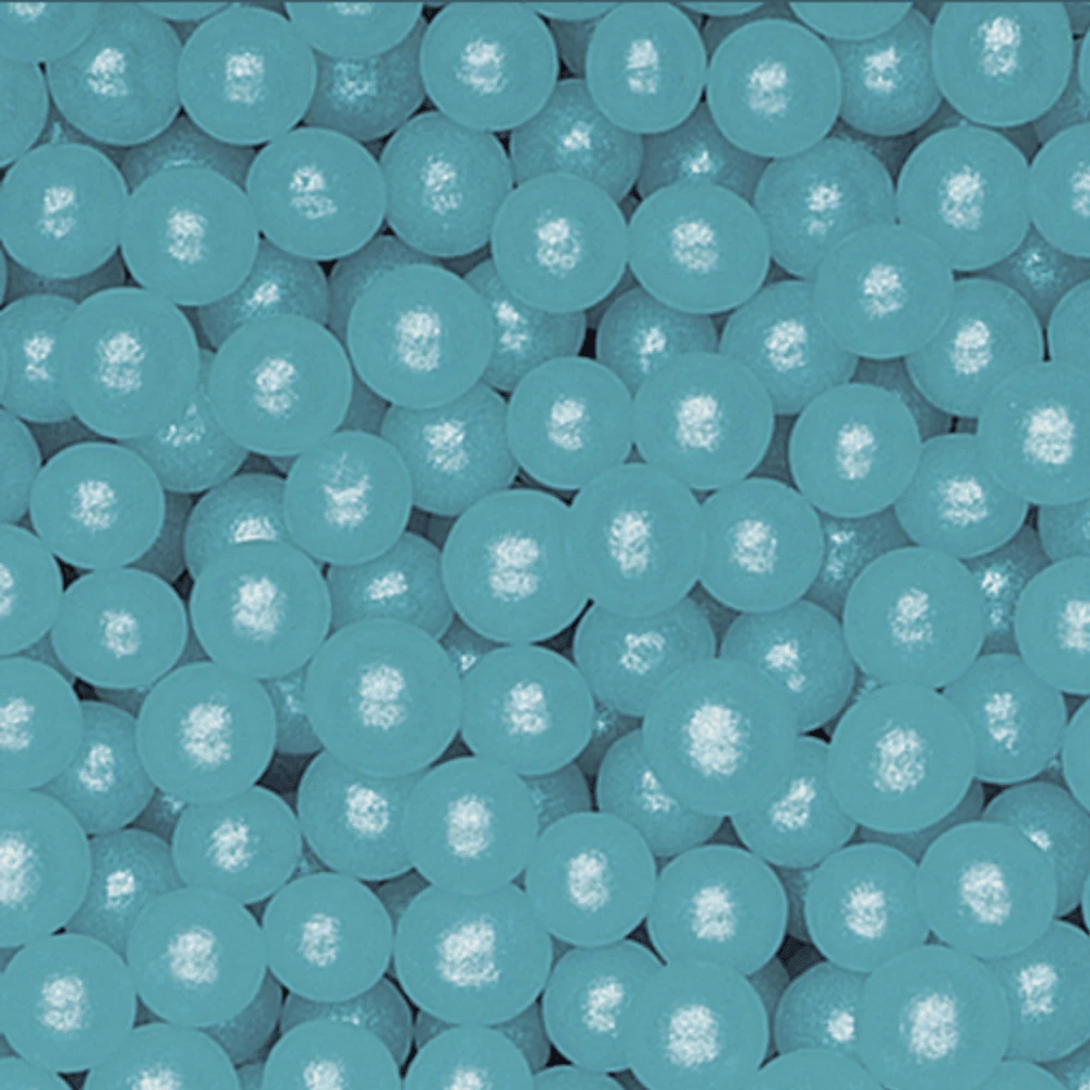 Club Green Pearlised Sugar Balls Blue 4mm 1 Club Green Pearlised Sugar Balls Blue 4mm
