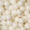 Club Green Pearlised Sugar Balls White/Ivory 10MM