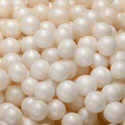 Club Green Pearlised Sugar Balls White/Ivory 10MM -Silikomart Store club green pearlised sugar balls white ivory 10mm p9130 35092 image