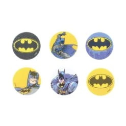 Culpitt Batman Disc Collection Printed Edible Sugar Decoration Toppers - 38mm - Boxed 144