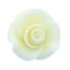 Culpitt Edible Sugar Soft Roses - Ivory - 25mm - Boxed 48 Pieces