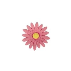 Culpitt Hard Sugar Decoration Non Edible Daisy Pink (Box Of 50)