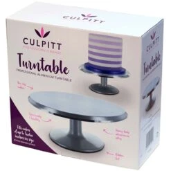 Culpitt Professional Aluminium Cake Decorators Turntable 310mm 5 Culpitt Professional Aluminium Cake Decorators Turntable 310mm -Silikomart Store culpitt professional aluminium cake decorators turntable 310mm p15516 53966 image