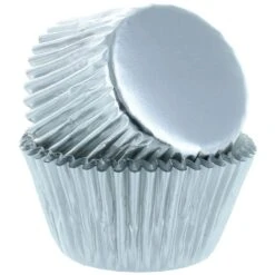 Culpitt Silver Foil Baking Cupcake Cases - Pack Of 250