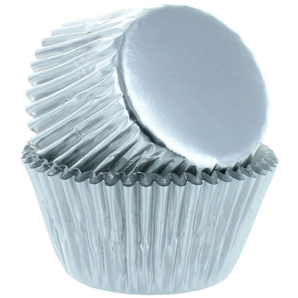 Culpitt Silver Foil Baking Cupcake Cases - Pack Of 250 1 Culpitt Silver Foil Baking Cupcake Cases - Pack Of 250